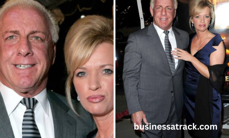 Leslie Goodman and Ric Flair