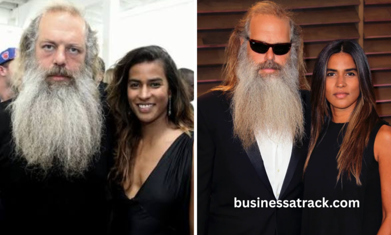 Rick Rubin and Mourielle Hurtado Herrera